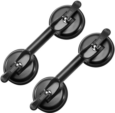 uptodatetools Glass Suction Cups Aluminum Vacuum Plate Handle Glass Holder Hooks to Lift Large Glass Floor Gap Fixer Tile Suction Cup Lifter Moving Glass Pad for Lifting Dent Puller (2 Pack) Lever Tool(32 cm) uptodatetools Glass Suction Cups Aluminum Vacuum Plate Handle Glass Holder Hooks to Lift Large Glass Floor Gap Fixer Tile Suction Cup Lifter Moving Glass Pad for Lifting Dent Puller (2 Pack) Lever Tool(32 cm)