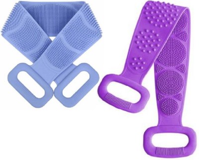 VAAMnational Loofah(Pack of 2, Purple, Blue)