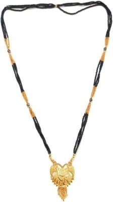 Salat Group SALAT Metal, Alloy, Silk Dori Mangalsutra