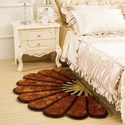 ROSSLYN Polyester Floor Mat(COFFEE, Medium)