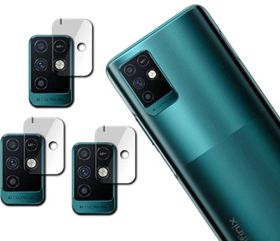 DAFFIN Back Camera Lens Glass Protector for MOBILE Infinix Note 10(Pack of: 3)