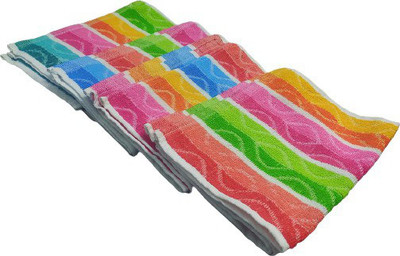 rasingh NP-001 Multicolor Cloth Napkins(4 Sheets)