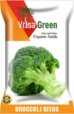 Vrisa Green GREEN BROCCOLI Seed(100 per packet)