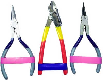 Paradise Tools India Jewellery Making Pliers Hand Tool Kit(3 Tools)