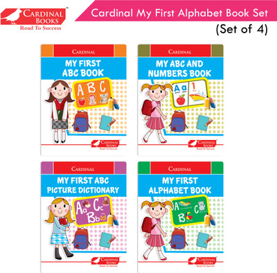 Cardinal My First Alphabet Book Set (Set Of 4)(Paperback, Sheth Publishing House)