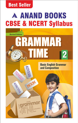 Anand Books Grammar Time 2 English Grammar & Composition Book For Class 2nd (CBSE & NCERT Syllabus U.P. Board)(Paperback, Anand Books)