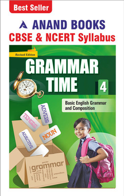 Anand Books Grammar Time 4 English Grammar & Composition Book For Class 4th (CBSE & NCERT Syllabus U.P. Board)(Paperback, Anand Books)