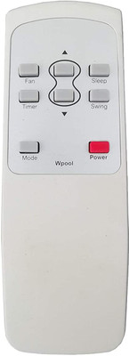 Nij Ac Remote No.53 Ac Remote Control ( Chake Image With Old Remote ) Whirlpool Remote Controller(Black)
