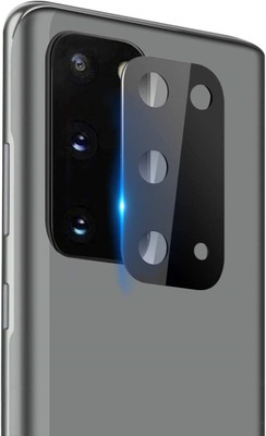 Mobilive Back Camera Lens Glass Protector for Samsung Galaxy S20 Edge to Edge Curved 5D Camera Lens Protection with Flash Cut(Pack of: 1)