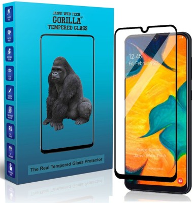 Janvi Web Tech Gorilla Tempered Glass Guard for Samsung Galaxy A20, Samsung Galaxy A30, Samsung Galaxy A50(Pack of 1)