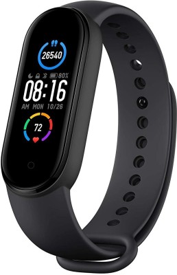 RREBEL With Charger M5 Smart Fitness Band(Black Strap, Size : Free)