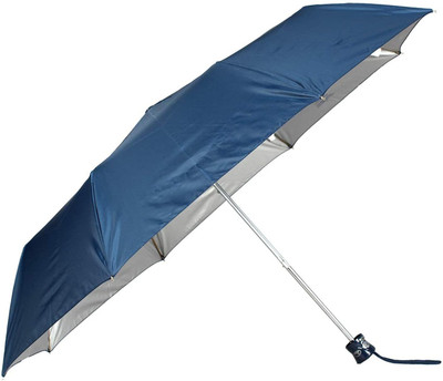 MAHAMAYA ENTERPRISES Kc paul 2 fold black umbrella 01 Umbrella(Blue)