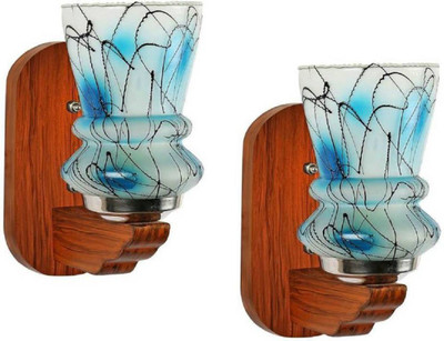 GORAJ Uplight Wall Lamp Without Bulb(Pack of 2)