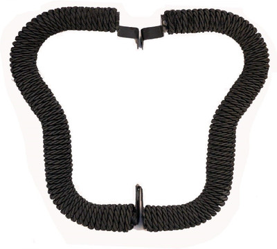 Bullkartzone Heavy Duty Front Airfly Leg Crash Guard With Wrapped Strong Black Rope for Classic 350/500 cc(Royal Enfield)