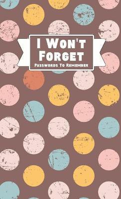 I Won't Forget Passwords To Remember(English, Hardcover, Midnight Mornings Media)