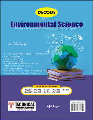 Decode Environmental Science for JNTU-H 18 Course (III-II-COMMON-MC609)(Paperback, Anjali Bagad)