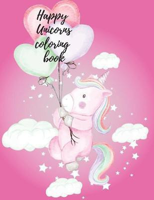 Happy Unicorns coloring book(English, Paperback, Publishing Cristie)
