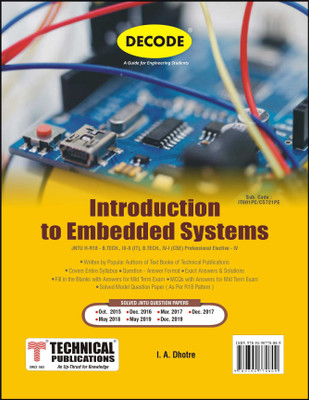 Decode Introduction to Embedded Systems for JNTU-H 18 Course (III-II - IT - IT601PC)(Paperback, I. A. Dhotre)