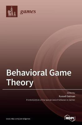 Behavioral Game Theory(English, Hardcover, unknown)