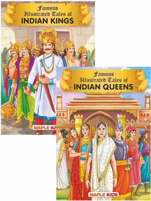 Tales of Indian Kings and Queens for Kids (Set of 2 Books)(Paperback, Maple Press)