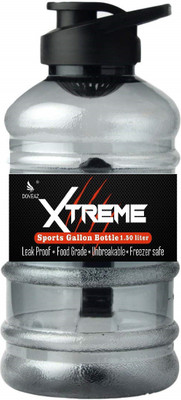 DOVEAZ 1500 ml Plastic Shaker(Pack of 1, Black)