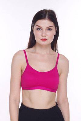 Shyam Sons FLAIR Women Sports Non Padded Bra(Pink)