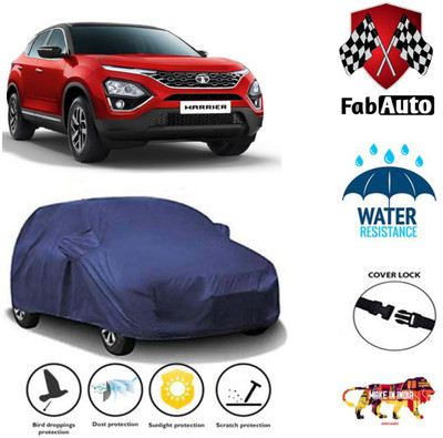FabAuto Car Cover For Tata Harrier(Blue)