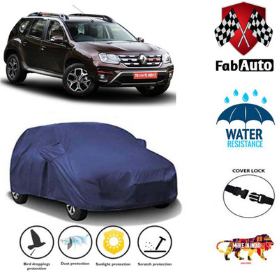 FabAuto Car Cover For Renault Duster(Blue)