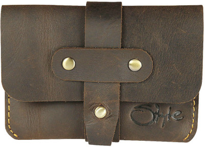 Style 98 8 Card Holder(Set of 1, Brown)