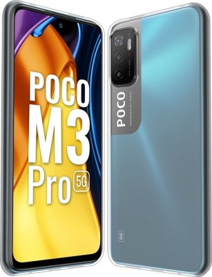 Fashionury Back Cover for Poco M3 Pro 5G, Redmi Note 10T 5G(Transparent, Grip Case, Silicon, Pack of: 1)