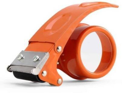 TORIVO Single Sided Handheld Dispenser Tape Dispencer (Manual)(Set of 1, Orange)