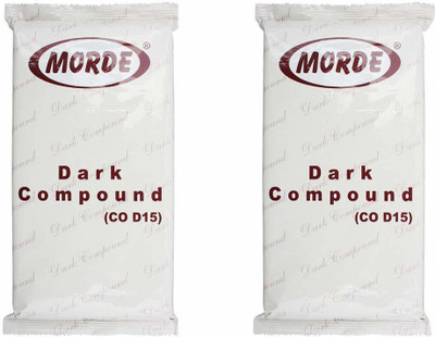 Morde Dark Compound Slab 400 g- Dark Baking Chocolate Bar Bars(2 x 400 g)