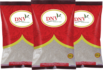 DNV Natural & Pure Quality Khus Khus Poppy Seed Posta Dana (3x200g) Poppy Seeds(3 x 200 g)