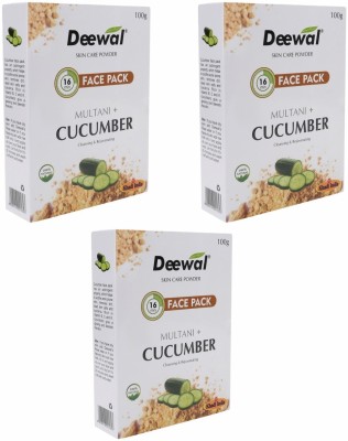 Deewal Cucumber Face Pack (3 Pcs)(300 g)