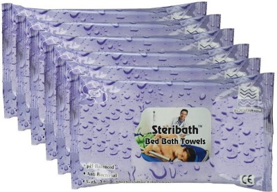 OM Bed Bath Wipes Cleans & Moisturize Skin -60 Pcs(6 Tissues)