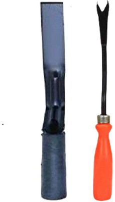 AGT Garden Tool Kit Trowel Khurpi and Weeder Gardening Tools Combo Garden Tool Kit(2 Tools)
