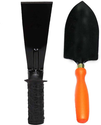 IAGT Garden Tool Kit Includes Shovel and Trowel Khurpi Gardening Tools Garden Tool Kit(2 Tools)