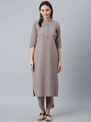 Libas women's solid sales straight kurta