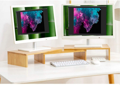 UniAart Multipurpose Adjustable Dual Monitor Stand/Riser for Computer, Laptop Laptop Stand