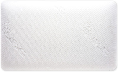 The White Willow King Size Thin Neck and Back Pain Relief Ventilated Active Air, Memory Foam Solid Sleeping Pillow Pack of 1(White)