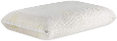 The White Willow Extra Large King Size Medium Firm Cooling Memory Foam, Gel Motifs Sleeping Pillow Pack of 1(Green)