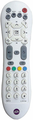 SAYENY  Set Top Box Videocon D2H Remote Controller(White)