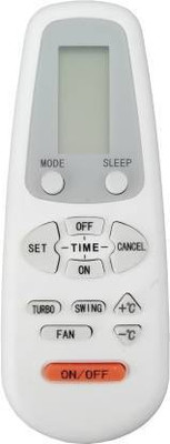 Nij Ac Remote Compatible For AUX AURA No.20 Ac Remote Control Generic Remote Controller(White)