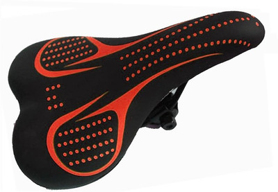 keycraze Comfortable Bike Seat -Replacement Bicycle Saddle Saddle(Black, Red)