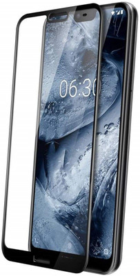 TESPARK Edge To Edge Tempered Glass for Nokia 6.1 Plus(Pack of 1)