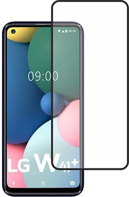 LIKEDESIGN Edge To Edge Tempered Glass for LG W41 Plus, LG W41 Pro, LG W41(Pack of 1)