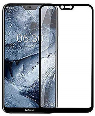 TESPARK Edge To Edge Tempered Glass for Nokia 6.1 Plus(Pack of 1)