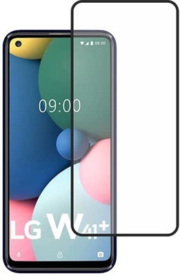 LIKEDESIGN Edge To Edge Tempered Glass for LG W41, LG W41 Pro, LG W41 Plus(Pack of 1)