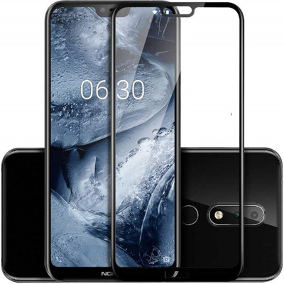 TESPARK Edge To Edge Tempered Glass for Nokia 6.1 Plus(Pack of 1)