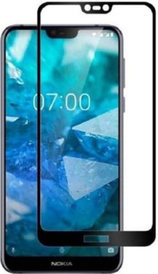 TESPARK Edge To Edge Tempered Glass for Nokia 6.1 Plus(Pack of 1)